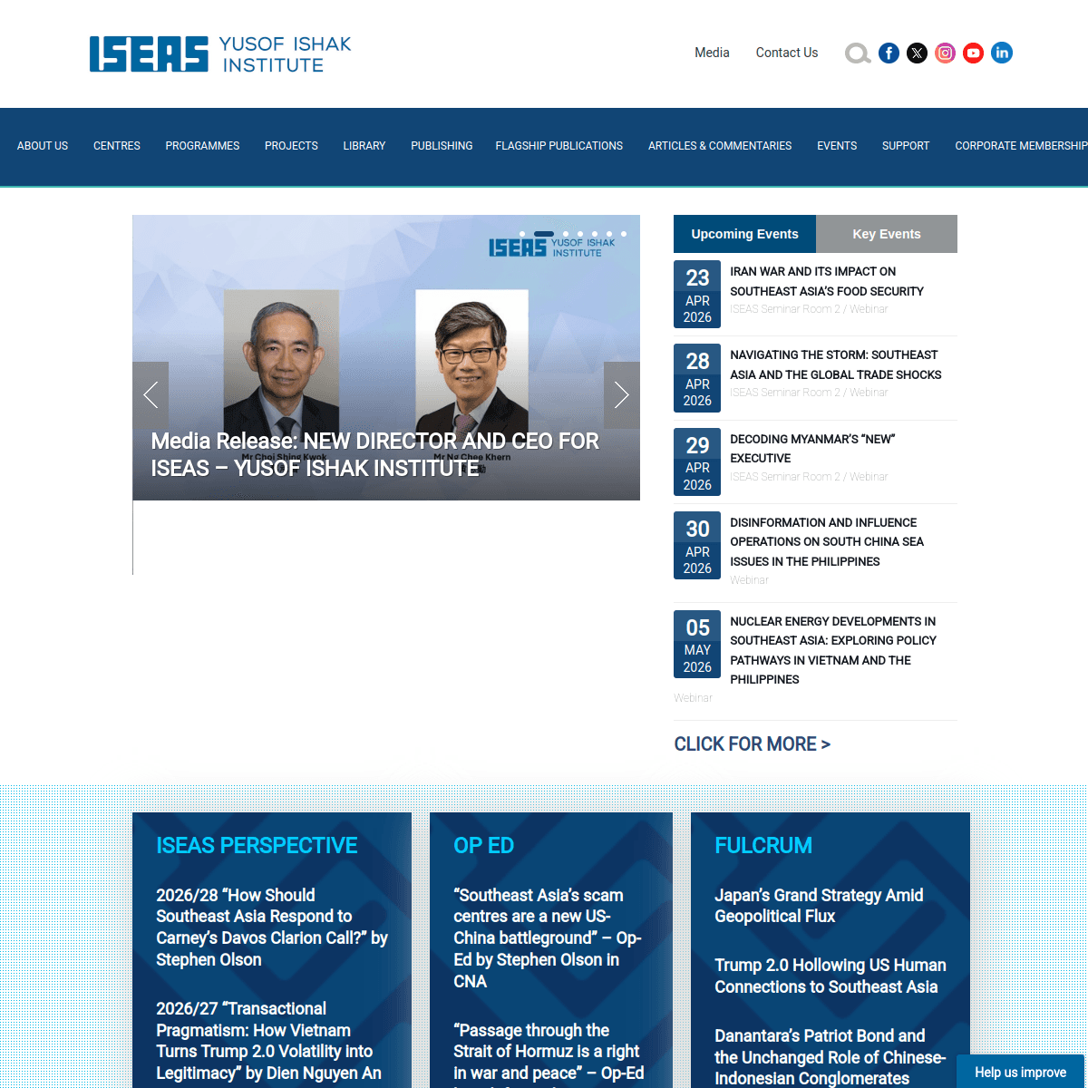 ISEAS – Yusof Ishak Institute — preview