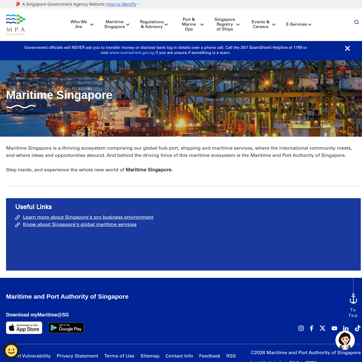 Maritime Singapore (MPA) — preview