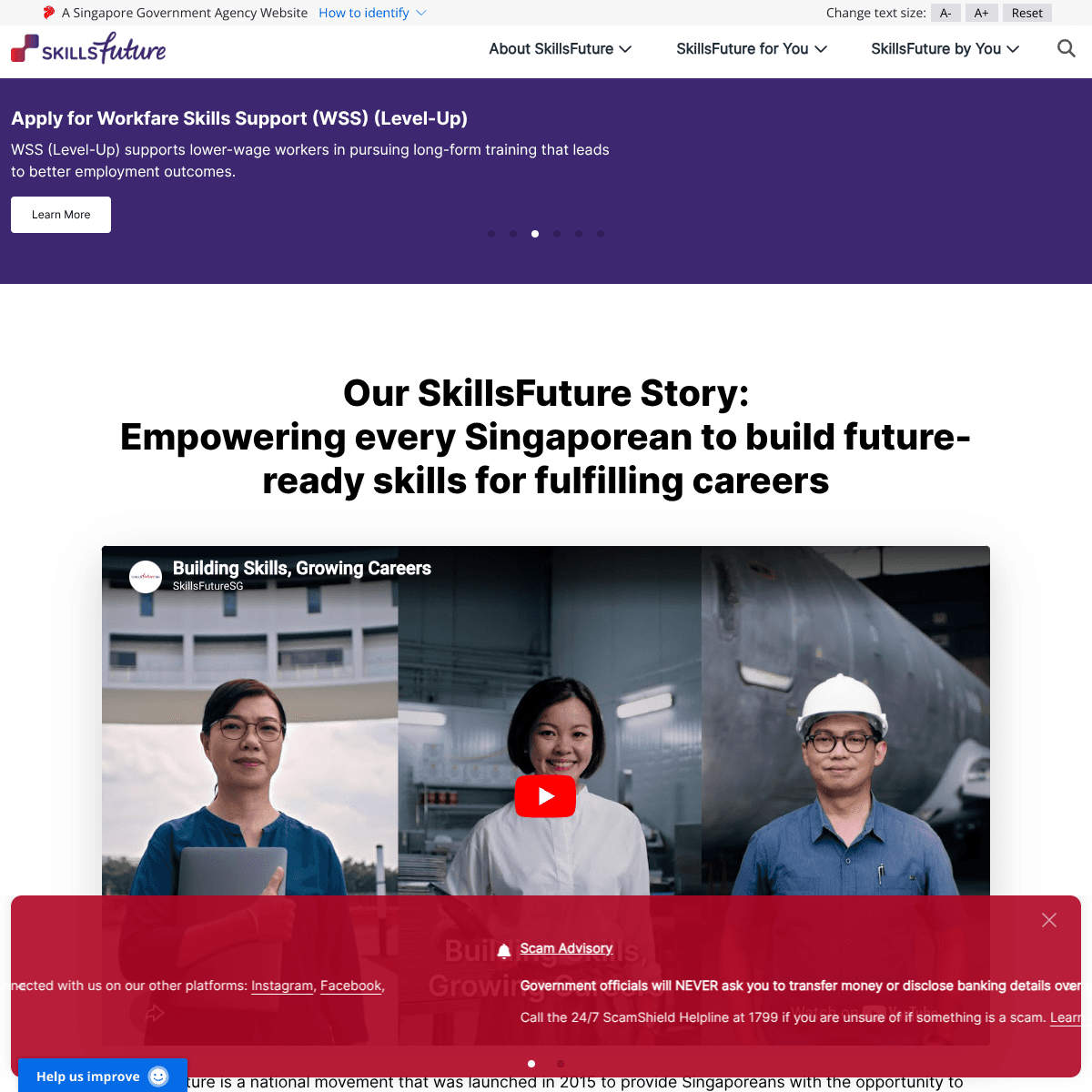 Training Portcullis System – SkillsFuture Singapore — preview